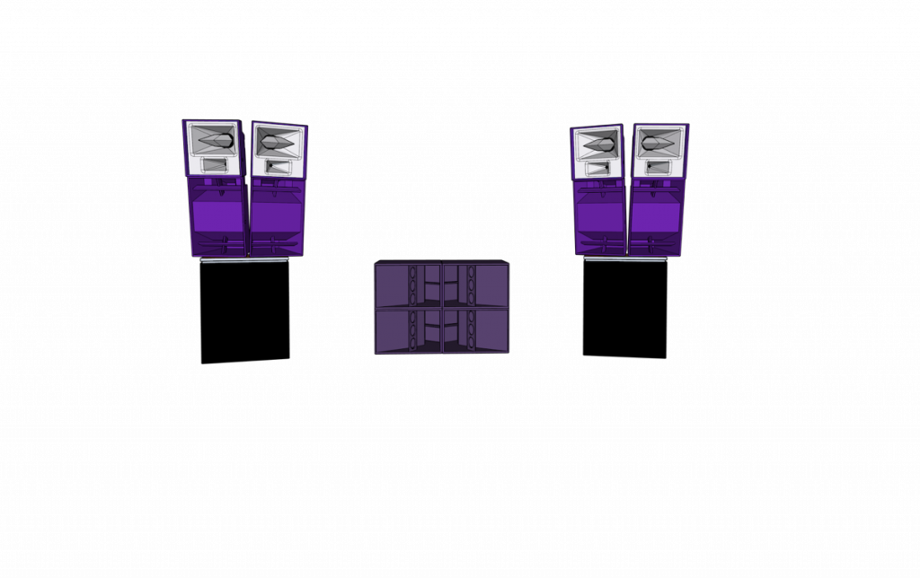 Funktion-One - Evo 7-TH & 215-TL & F-124 - System  (1200 Personen)