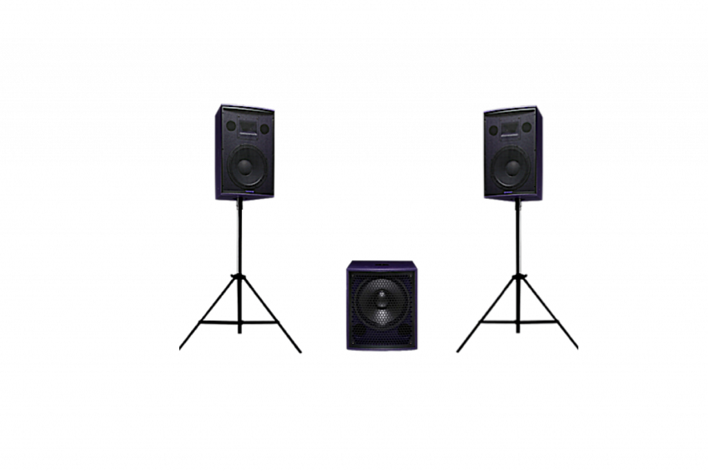 Funktion-One - F101 + BR118 Bassreflex System (150 Personen) – Kompakt, kraftvoll & präzise
