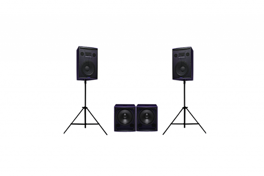 Funktion-One - F101 + BR118 Bassreflex System (250 Personen) – Kompakt, kraftvoll & präzise